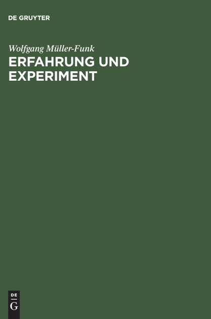 Erfahrung und Experiment