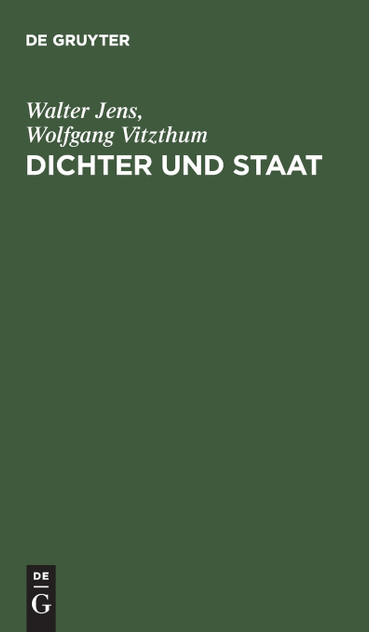 Dichter und Staat