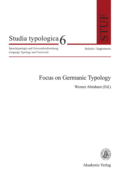 Focus on Germanic Typology