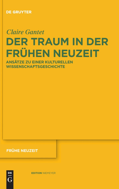 Der Traum in der Frühen Neuzeit Der Traum in der Frühen Neuzeit