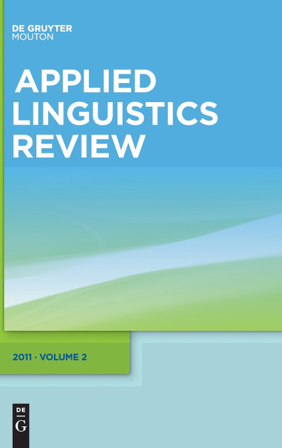 Applied Linguistics Review, 2, Applied Linguistics Review 2