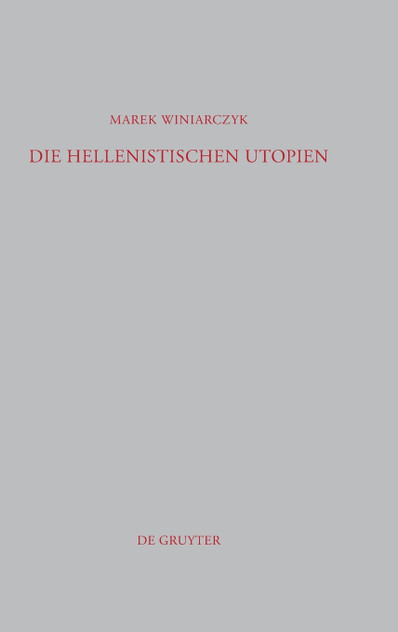 Die hellenistischen Utopien