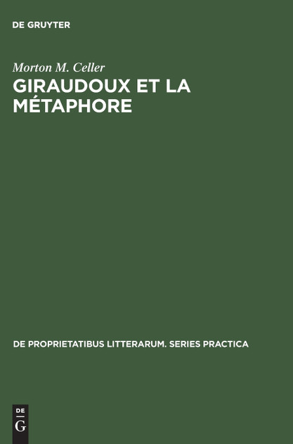 Giraudoux et la métaphore