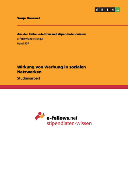 Wirkung von Werbung in sozialen Netzwerken