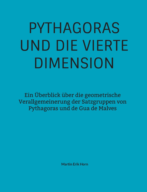 Pythagoras und die vierte Dimension Pythagoras und die vierte Dimension