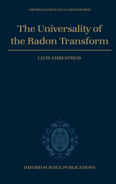 The Universality of the Radon Transform