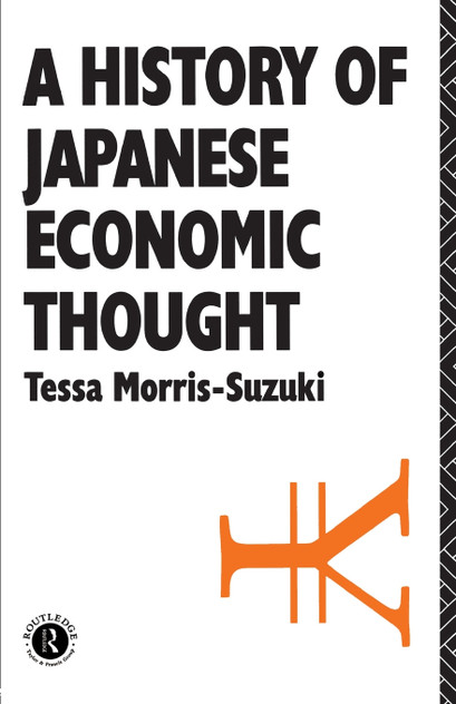 History of Japanese Economic Thought History of Japanese Economic Thought