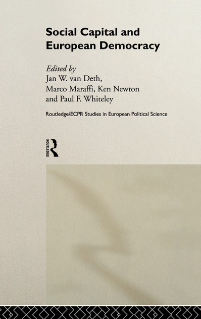 Social Capital and European Democracy