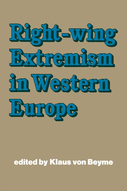 Right-wing Extremism in Western Europe Right-wing Extremism in Western Europe