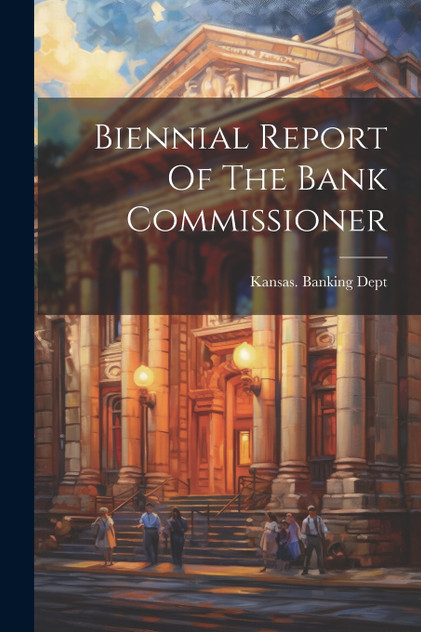 Biennial Report Of The Bank Commissioner Biennial Report Of The Bank Commissioner