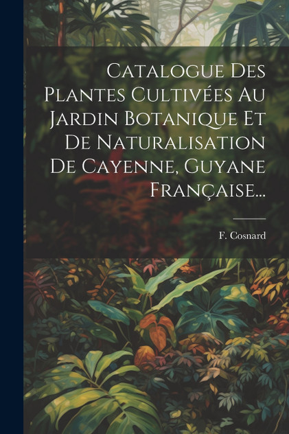 Catalogue Des Plantes Cultivées Au Jardin Botanique Et De Naturalisation De Cayenne, Guyane Française... Catalogue Des Plantes Cultivées Au Jardin Botanique Et De Naturalisation De Cayenne, Guyane Française...