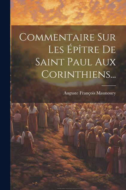Commentaire Sur Les Épître De Saint Paul Aux Corinthiens... Commentaire Sur Les Épître De Saint Paul Aux Corinthiens...