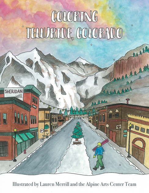Coloring Telluride, Colorado Coloring Telluride, Colorado