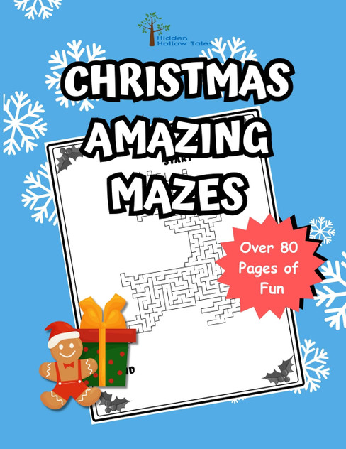 The Hidden Hollow Tales Christmas Maze Book The Hidden Hollow Tales Christmas Maze Book