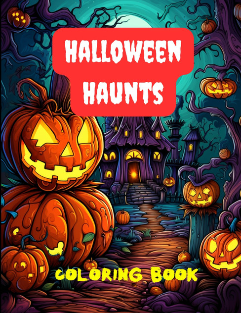 Halloween Haunts Coloring Book Halloween Haunts Coloring Book