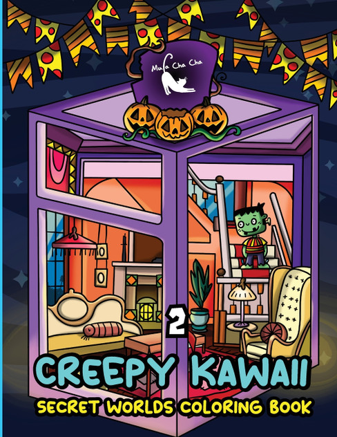Creepy Kawaii Secret Worlds Coloring Book 2 Creepy Kawaii Secret Worlds Coloring Book 2