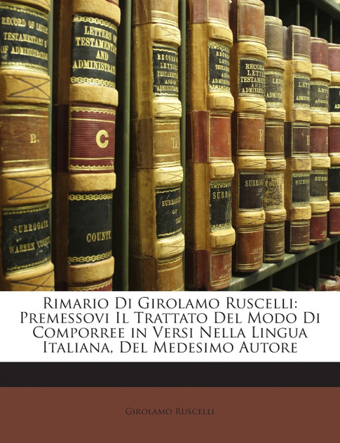 Rimario Di Girolamo Ruscelli Rimario Di Girolamo Ruscelli