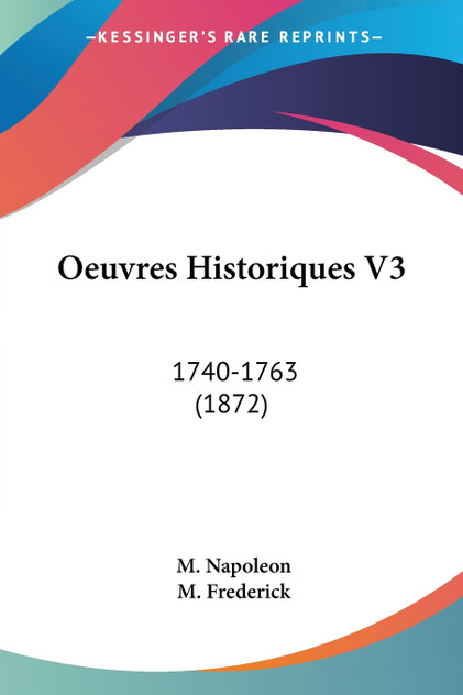 Oeuvres Historiques V3 Oeuvres Historiques V3