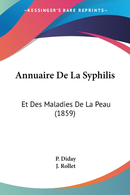 Annuaire De La Syphilis Annuaire De La Syphilis
