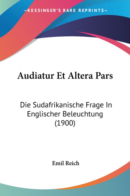 Audiatur Et Altera Pars