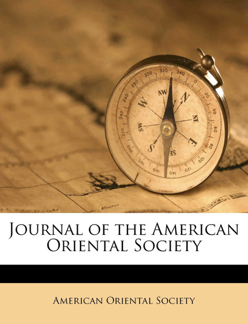 Journal of the American Oriental Societ, Volume 38 Journal of the American Oriental Societ, Volume 38