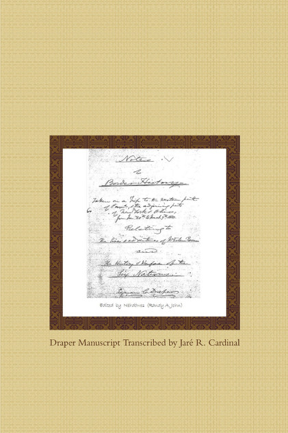 Notes Of Border History-  Taken on a Trip to the western part of Penna., & the adjoining parts of N. Y. & Ohio