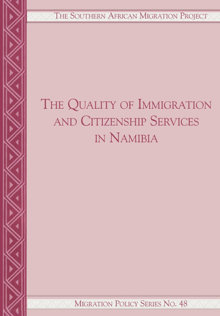 Quality of Immigration and Citizenship Quality of Immigration and Citizenship