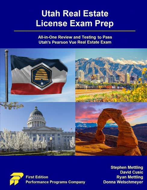 Utah Real Estate License Exam Prep Utah Real Estate License Exam Prep