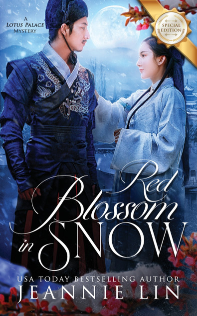 Red Blossom in Snow Red Blossom in Snow