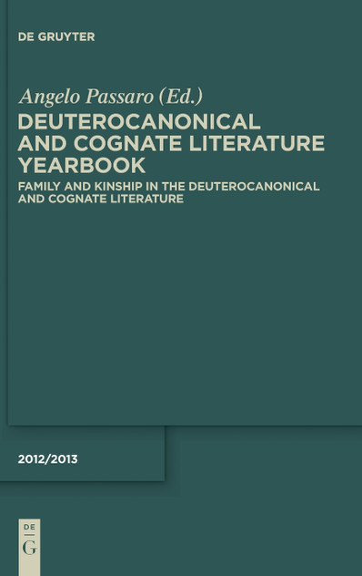 Deuterocanonical and Cognate Literature Deuterocanonical and Cognate Literature