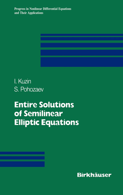Entire Solutions of Semilinear Elliptic Equations