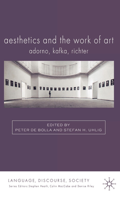 Aesthetics and the Work of Art