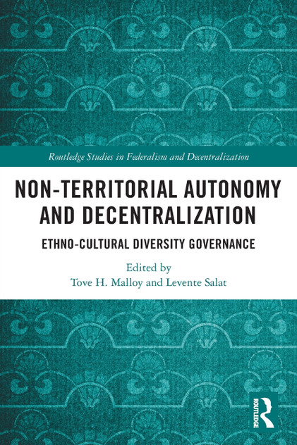 Non-Territorial Autonomy and Decentralization Non-Territorial Autonomy and Decentralization