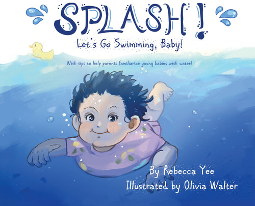 Splash! Let's go swimming, baby!