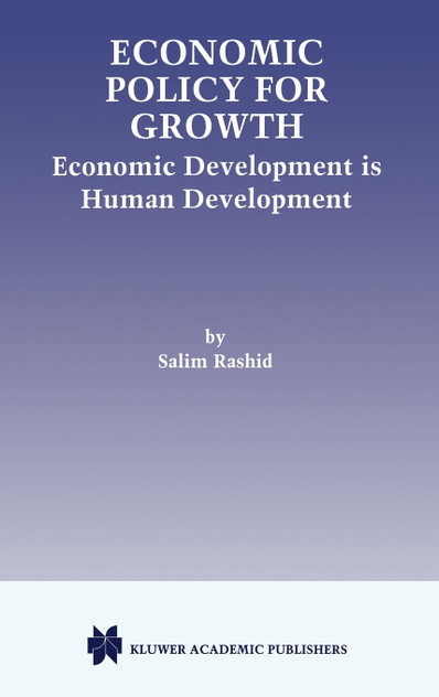 Economic Policy for Growth Economic Policy for Growth