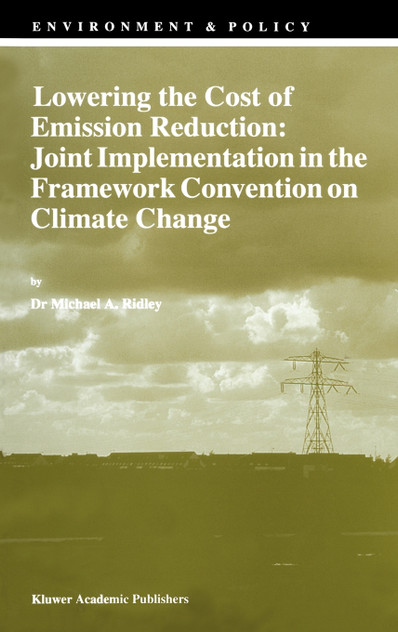 Lowering the Cost of Emission Reduction Lowering the Cost of Emission Reduction