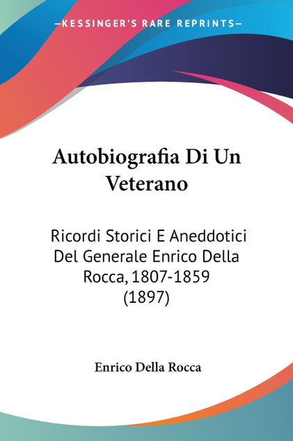 Autobiografia Di Un Veterano Autobiografia Di Un Veterano