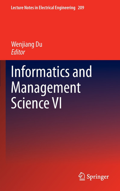 Informatics and Management Science VI