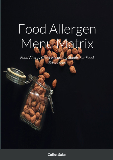 Food Allergen Menu Matrix Food Allergen Menu Matrix