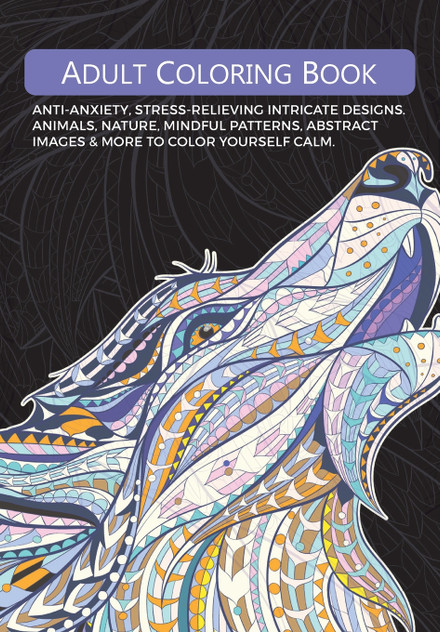 Adult Colouring Book Adult Colouring Book