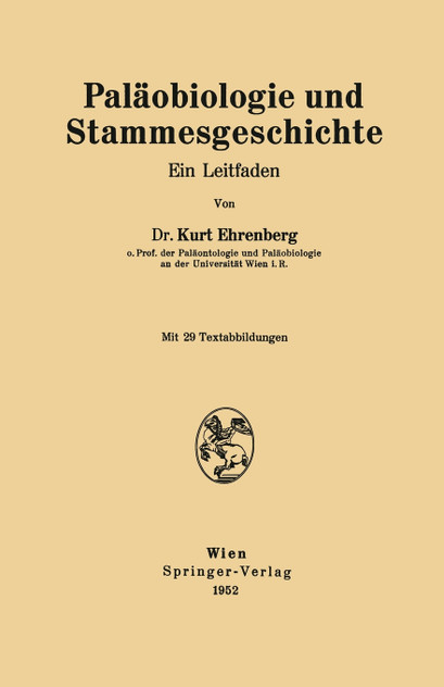 Palaobiologie Und Stammesgeschichte Palaobiologie Und Stammesgeschichte