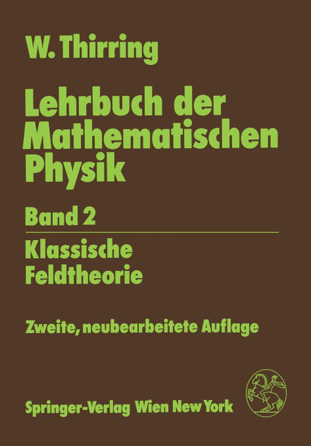 Lehrbuch Der Mathematischen Physik