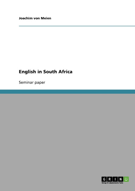 English in South Africa English in South Africa