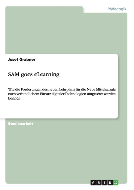SAM goes eLearning SAM goes eLearning