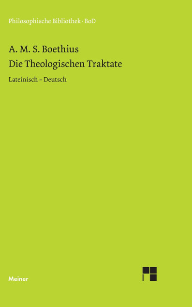 Die theologischen Traktate Die theologischen Traktate