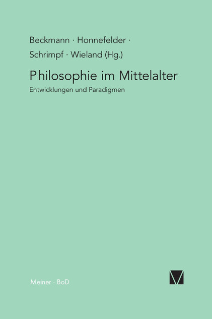 Philosophie im Mittelalter Philosophie im Mittelalter
