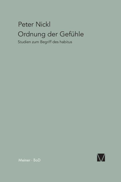 Ordnung der Gefühle Ordnung der Gefühle