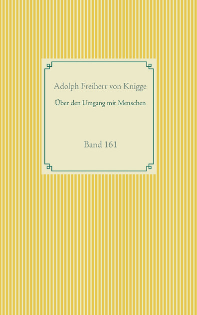 Über den Umgang mit Menschen Über den Umgang mit Menschen