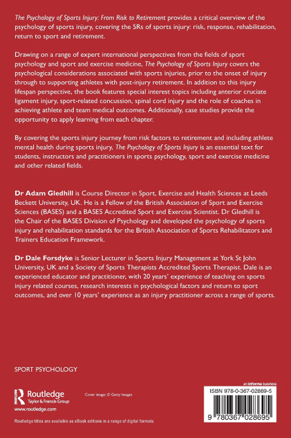 The Psychology of Sports Injury The Psychology of Sports Injury