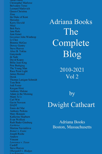 Adriana Books, The Complete Blog, 2010-2021, Vol 2 Adriana Books, The Complete Blog, 2010-2021, Vol 2